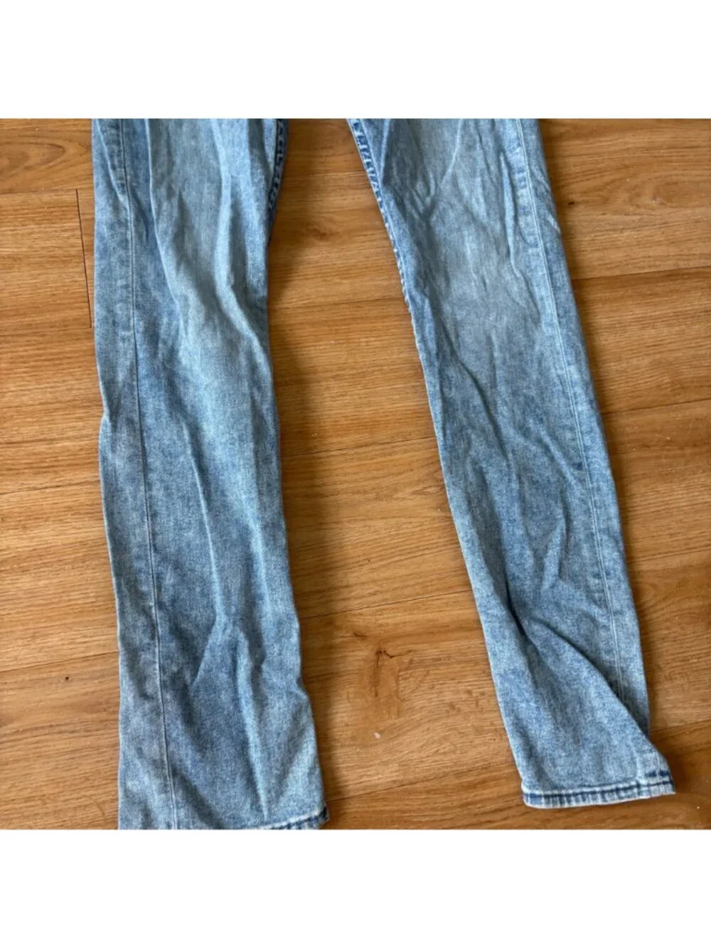 True Religion Rocco Relaxed Skinny Denim Jeans Light Blue Men’s Size 31